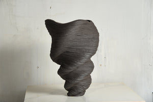 Tall Black Vase