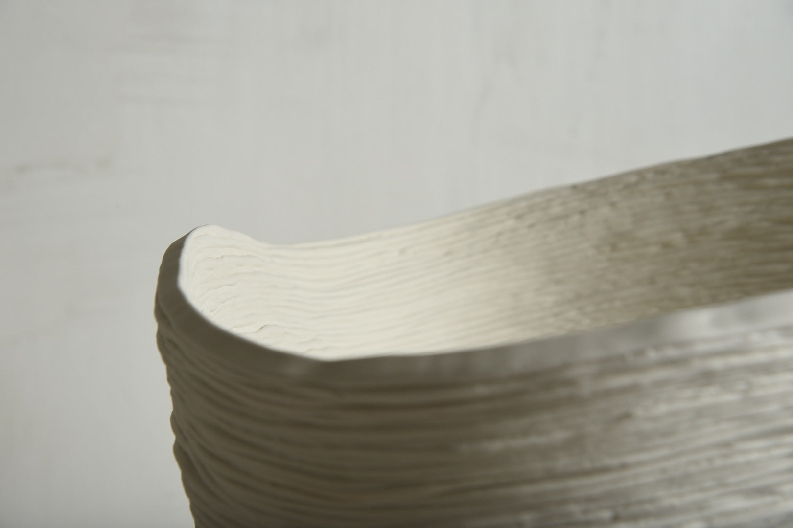 Big White Bowl Vase #1