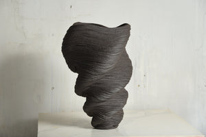 Tall Black Vase