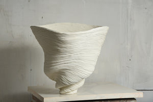 Big White Bowl Vase #2