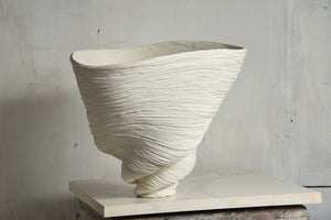 Big White Bowl Vase #2