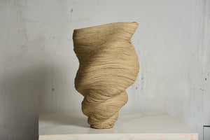 Tall Tan Vase