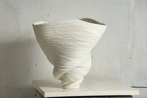 Big White Bowl Vase #1