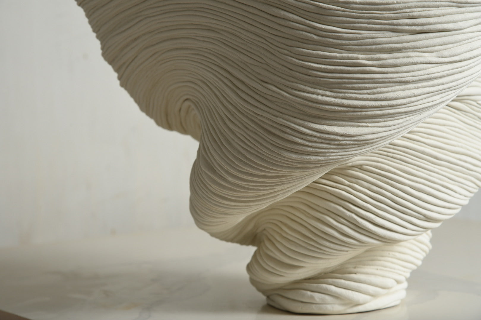Big White Bowl Vase #1